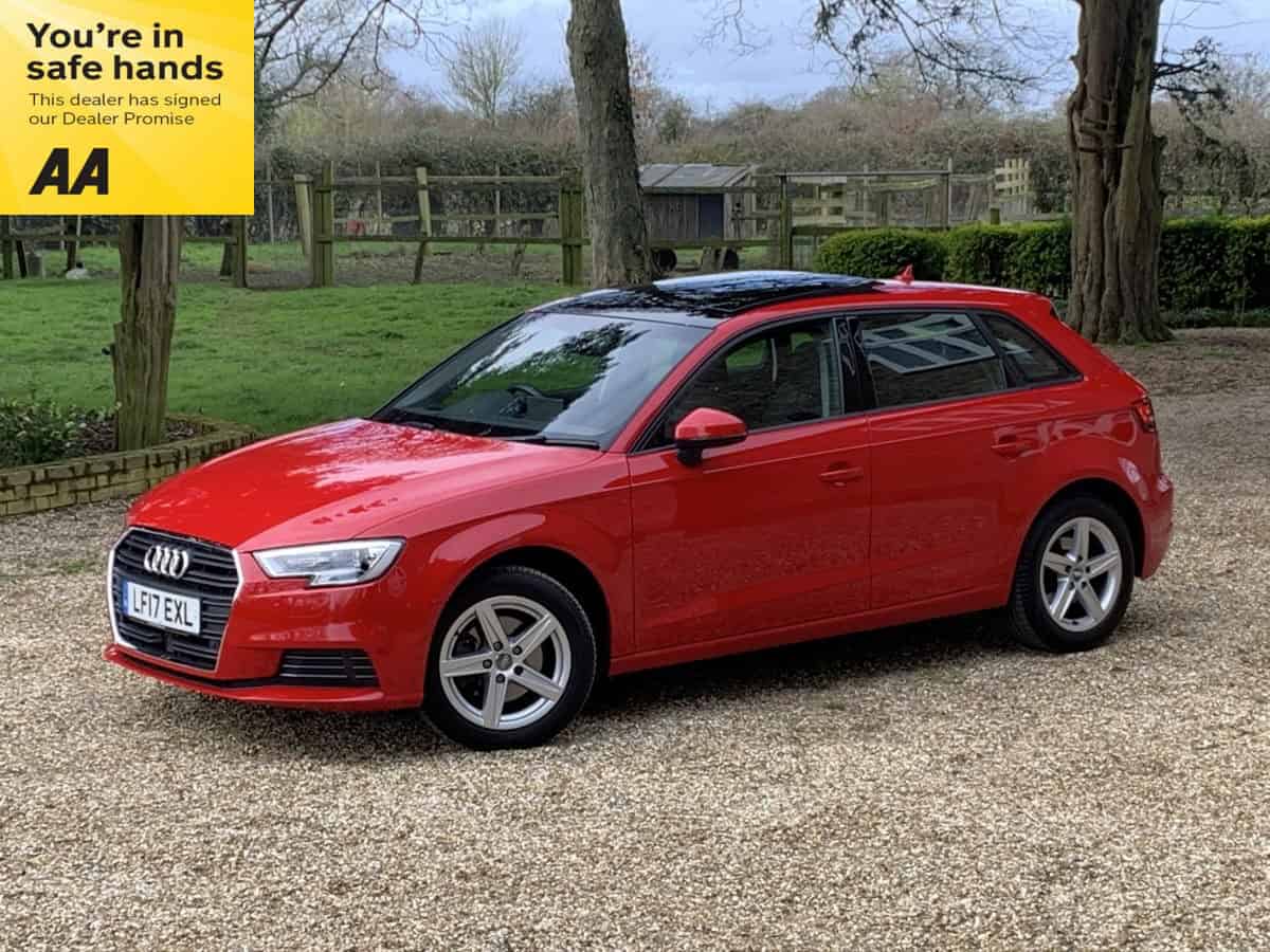 '17' Audi A3 1.4Tfsi SE 5dr Automatic Main Image
