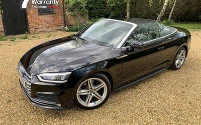 2018 ’18’ Audi A5 Cabriolet 2.0 TFSI S line Euro 6 (s/s) 2dr