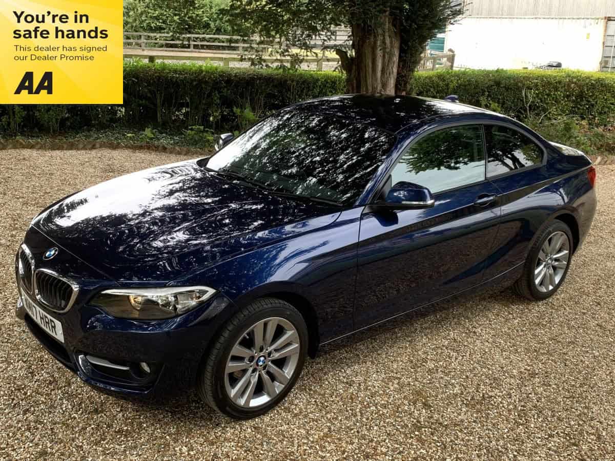 '17' BMW 218i Sport Coupe Main Image