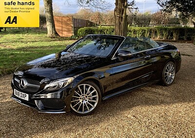 ’18’ Mercedes C200 AMG Line+ Cabriolet Automatic