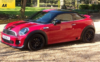 ’12’ Mini 1.6 Cooper S Coupe JCW pack.