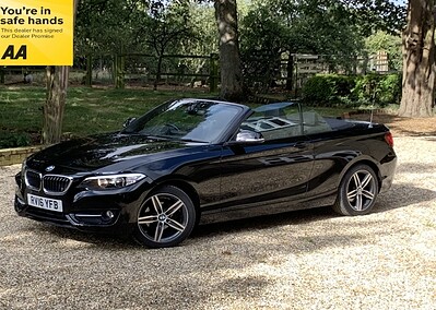 ’16’ BMW 218i Sport Convertible