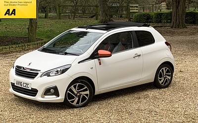 ’16’ Peugeot 108 1.2 Roland Garros. 21k.