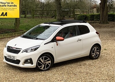 ’16’ Peugeot 108 1.2 Roland Garros. 21k.